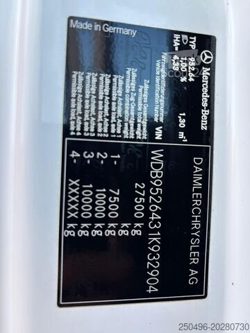 Podwozie z kabiną Mercedes-Benz Atego 2628 6x4 FOR SALE AS CHASSIS / LOW MILEAGE !
