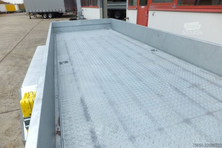 Dieplader oplegger Möslein TT 11-E6x2  Tieflader für Fräsen breiten Rampen, Neu