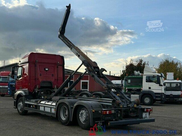 Vozidlo s hákom na kontajnery Mercedes-Benz Actros 2645 StreamSpace Meiller RS21 FB Retarder