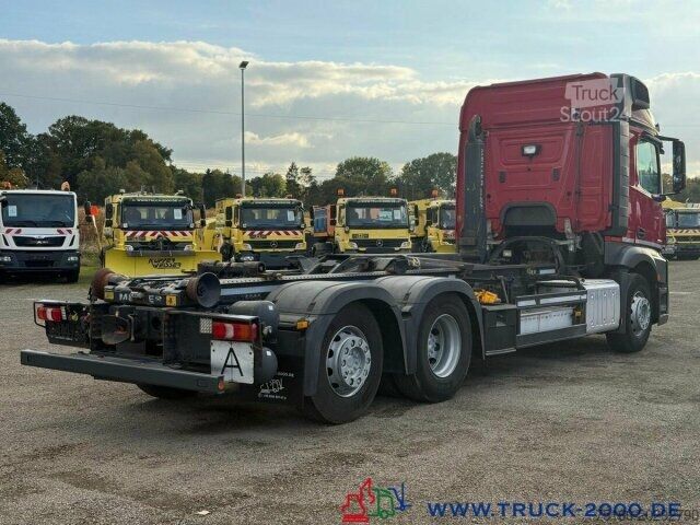 Vozidlo s hákom na kontajnery Mercedes-Benz Actros 2645 StreamSpace Meiller RS21 FB Retarder