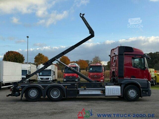 Vozidlo s hákom na kontajnery Mercedes-Benz Actros 2645 StreamSpace Meiller RS21 FB Retarder