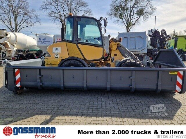 Krokcontainer  Abrollcontainer mit Klappe ca. 12m³, überfahrbar