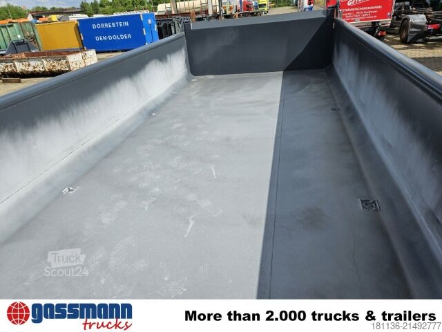 Krokcontainer  Abrollcontainer mit Klappe ca. 12m³, überfahrbar