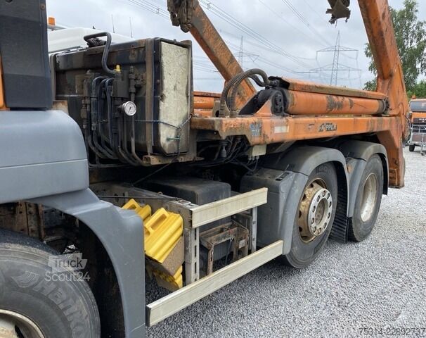 Kippers vrachtauto man TGS 26.400 6x2 Absetzer/ Autom./ Klima/ AHK Aufbau MEILLER