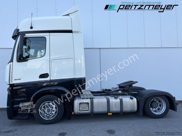 Volume trekker Mercedes-Benz Actros L 1848 LSNRL höhenverstellbare Sattelplatte