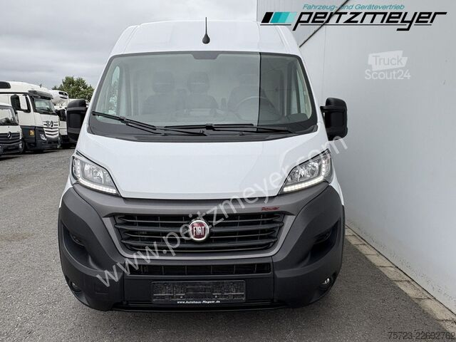Høy tak varebil Fiat Ducato Kasten lang+hoch, 160PS, Klima, AHK 2,5 t., Navi