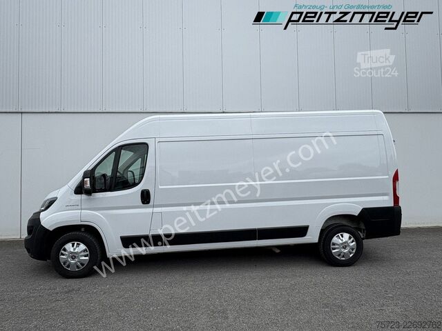 Høy tak varebil Fiat Ducato Kasten lang+hoch, 160PS, Klima, AHK 2,5 t., Navi