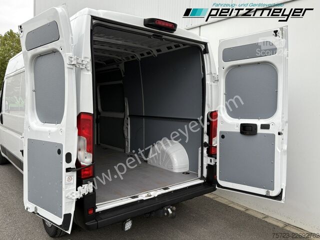 Høy tak varebil Fiat Ducato Kasten lang+hoch, 160PS, Klima, AHK 2,5 t., Navi