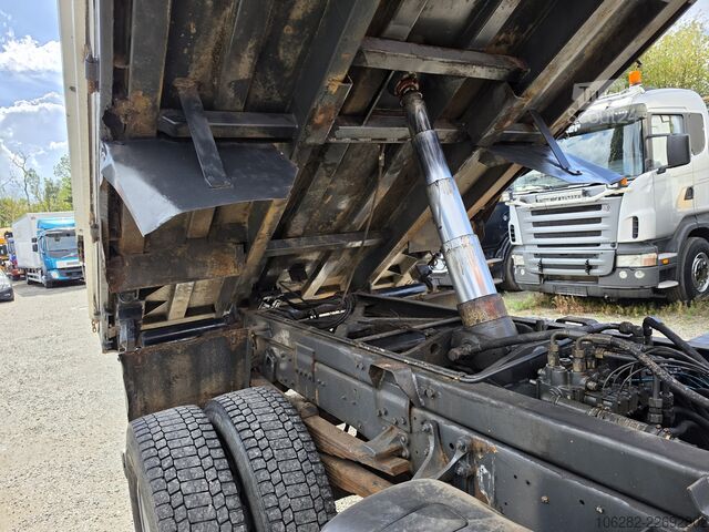 Tre-sidet tipbil Mercedes-Benz 1824 AK/ 36 V6 Blatt/Blatt Manual