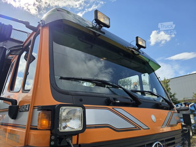 Tre-sidet tipbil Mercedes-Benz 1824 AK/ 36 V6 Blatt/Blatt Manual