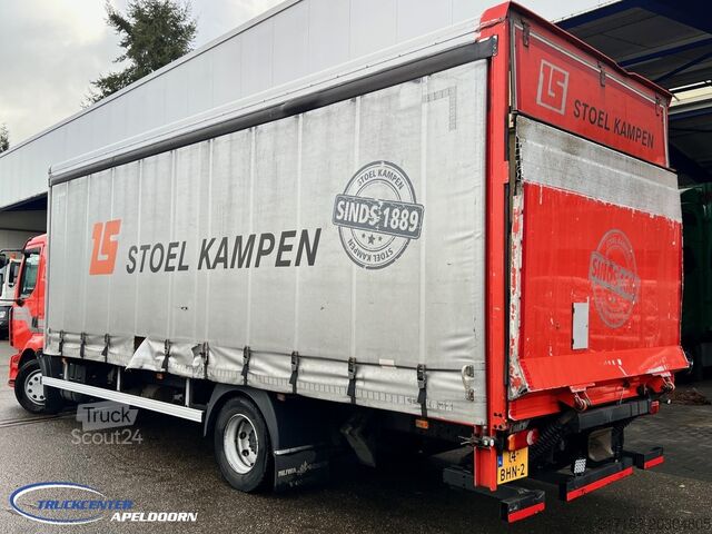Liukuva pressu Renault MIDLUM 220 DCI, Manuel, Euro 5