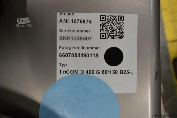 Gabelstaplerbatterie TRICOM Futur D400G 80/150 B25-FP D EU