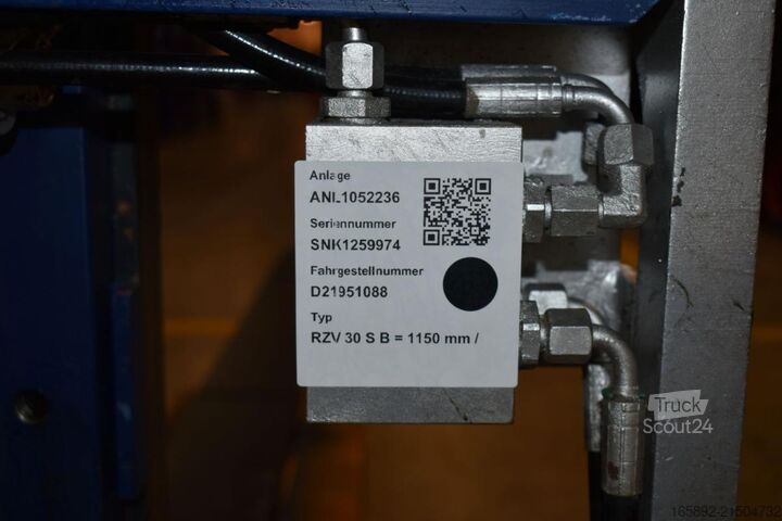 Seitenschieber (Gabelversteller) DURWEN RZV 30 S Breite 1150 mm