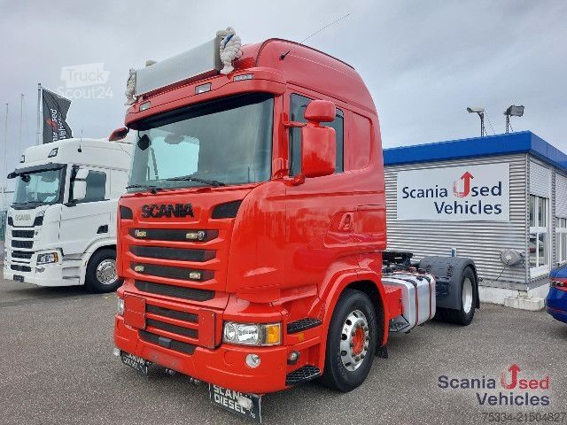 Gevaarlijke stoffen vrachtwagen Scania R 450 ADR FL,EX/III deutsches Fahrzeug TOP Zustand