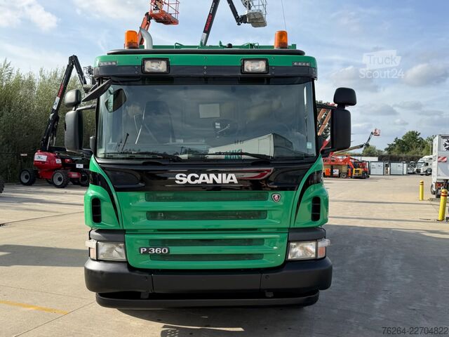 Šiukšlių surinkimo transporto priemonė Scania P360 6x2 GARBAGE HALLER EURO5