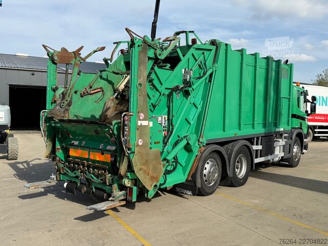 Šiukšlių surinkimo transporto priemonė Scania P360 6x2 GARBAGE HALLER EURO5