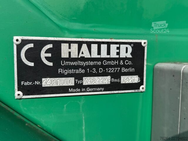 Šiukšlių surinkimo transporto priemonė Scania P360 6x2 GARBAGE HALLER EURO5