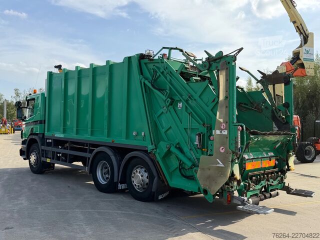 Šiukšlių surinkimo transporto priemonė Scania P360 6x2 GARBAGE HALLER EURO5