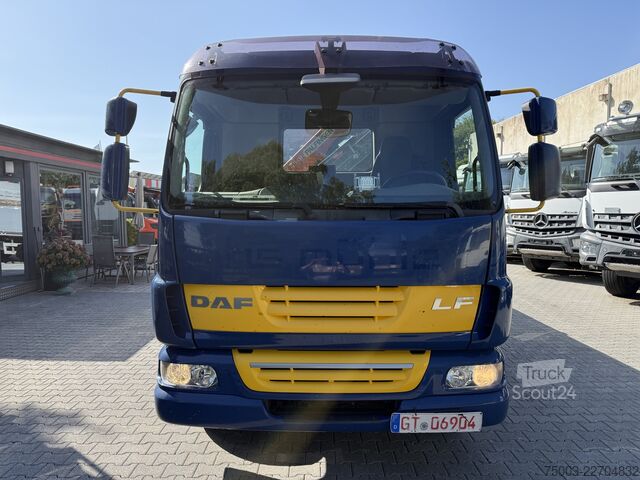 Krautuvas sumontuotas ant sunkvežimio Daf LF 210.12 Kran Palfinger 4501