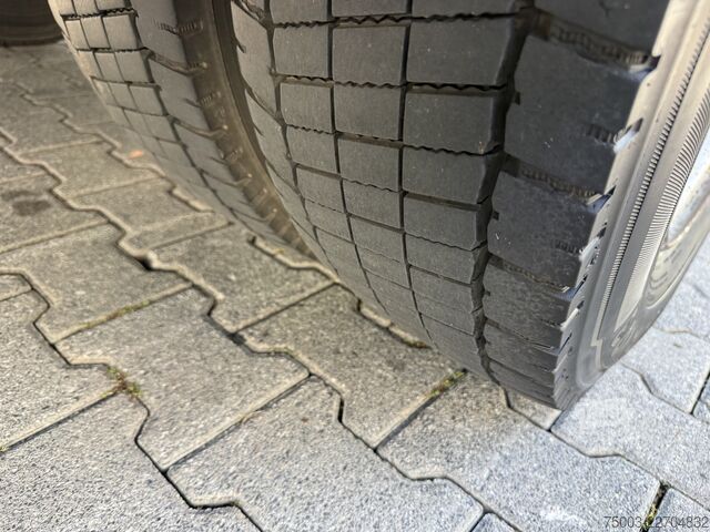 Krautuvas sumontuotas ant sunkvežimio Daf LF 210.12 Kran Palfinger 4501