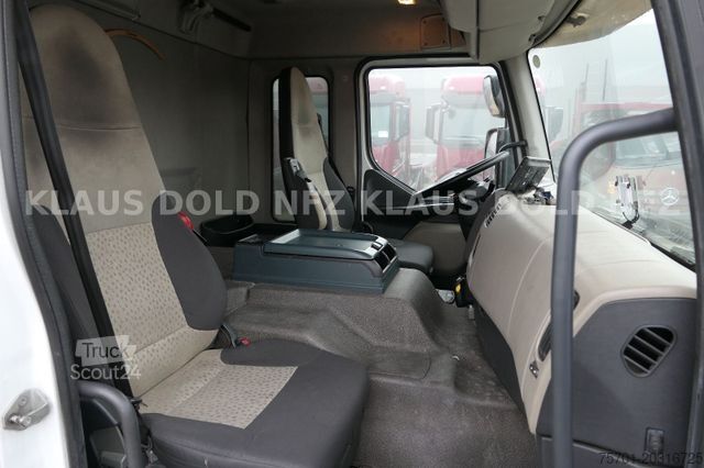 Tenteli düz yataklı kamyon RENAULT Premium 430 Getränkewagen Lift-/Lenkachse EU5