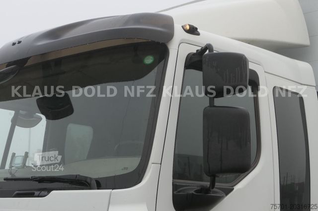 Tenteli düz yataklı kamyon RENAULT Premium 430 Getränkewagen Lift-/Lenkachse EU5