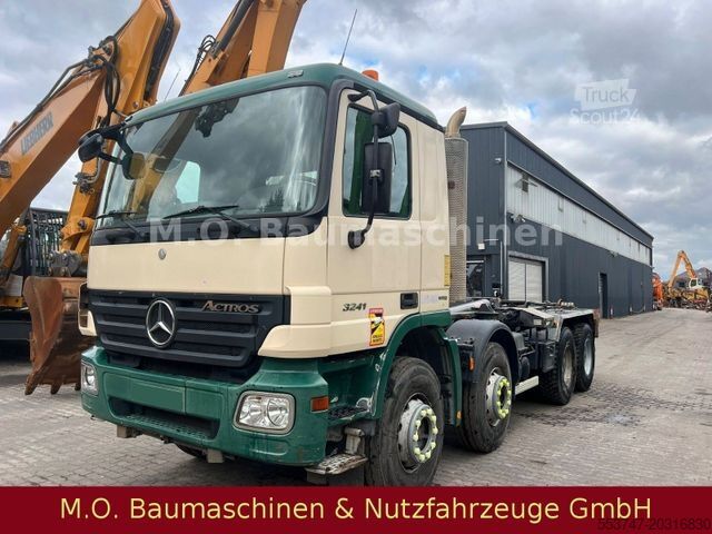 Camião porta-contentores de gancho MERCEDES-BENZ Mercedes Actros 3241 / 8x4 / Euro 4/