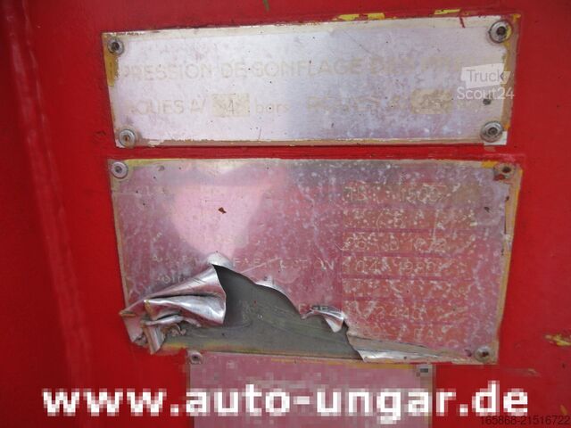 çekici traktör Tracma TD1500 B Schubbügel - Schlepper Indenor