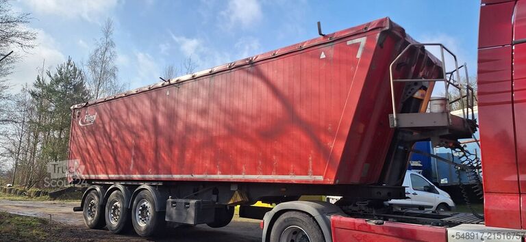 Pašizgāzējs Fliegl 3-Achser Alumulde 55 SAF/Achsen