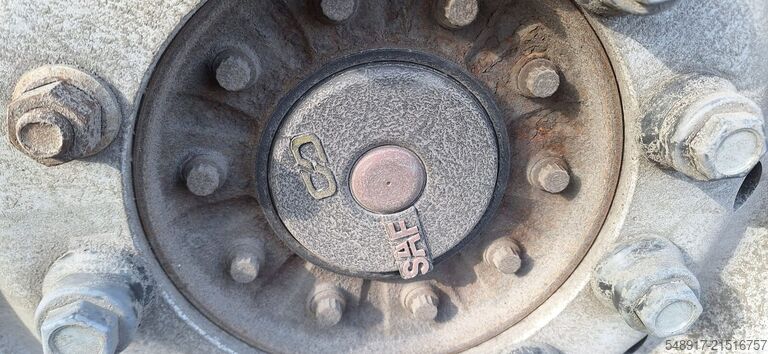 Pašizgāzējs Fliegl 3-Achser Alumulde 55 SAF/Achsen