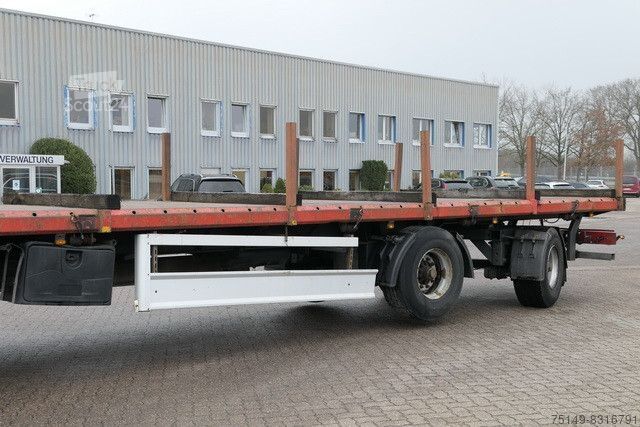 Werkplatform oplegger KAISER SA 31, 2-Achser, Gelenkt, Tridec, BPW, Luft-Lift