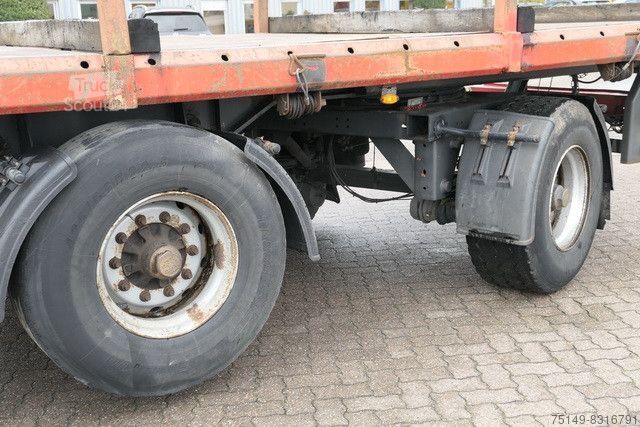 Werkplatform oplegger KAISER SA 31, 2-Achser, Gelenkt, Tridec, BPW, Luft-Lift