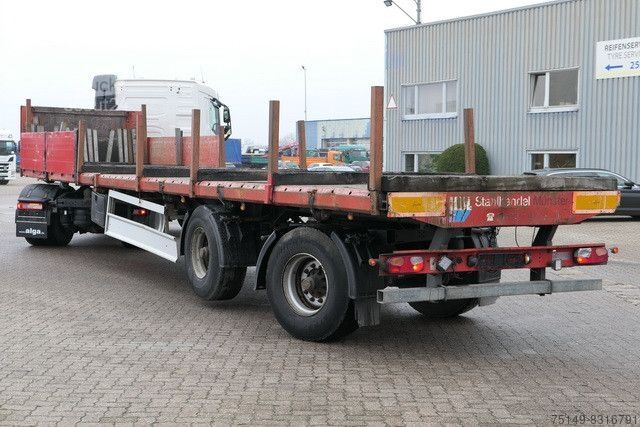 Werkplatform oplegger KAISER SA 31, 2-Achser, Gelenkt, Tridec, BPW, Luft-Lift
