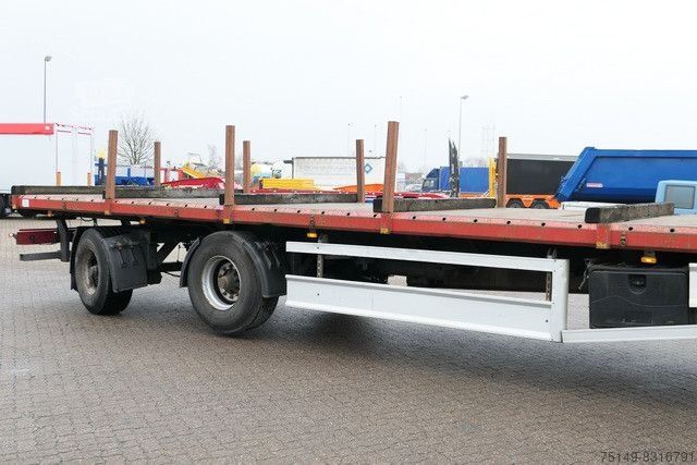 Werkplatform oplegger KAISER SA 31, 2-Achser, Gelenkt, Tridec, BPW, Luft-Lift