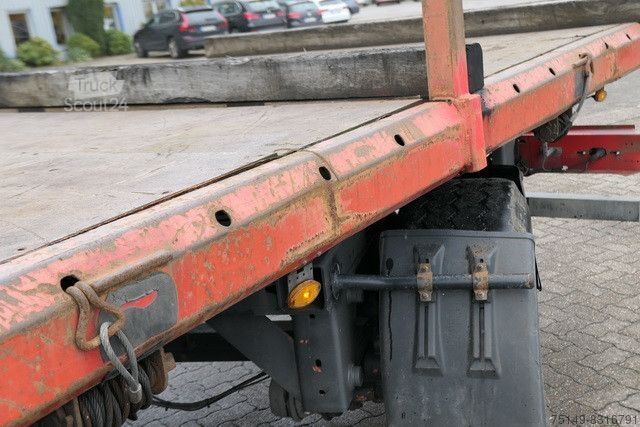 Werkplatform oplegger KAISER SA 31, 2-Achser, Gelenkt, Tridec, BPW, Luft-Lift