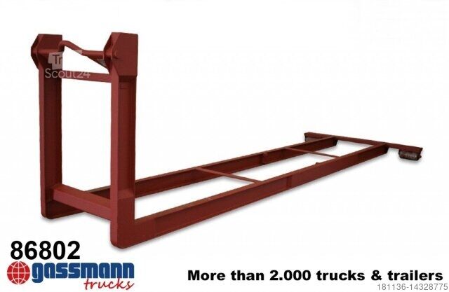 Krokcontainer Abrollrahmen 6000mm