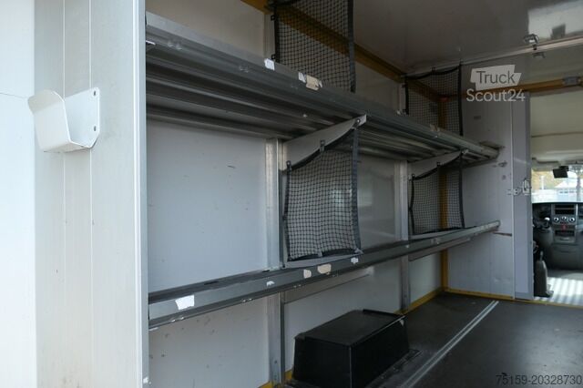 Furgons ar kasti iveco Daily 35 S11 C30C AUTOMATIK KAMERA Regale LUFT DURCHGANG EURO-5 CoC