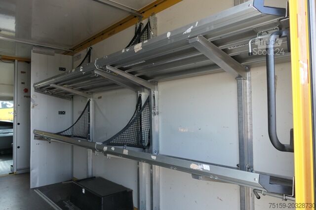 Furgons ar kasti iveco Daily 35 S11 C30C AUTOMATIK KAMERA Regale LUFT DURCHGANG EURO-5 CoC