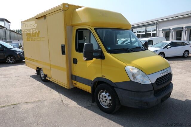 Transporter mit Koffer iveco Daily 35 S11 C30C AUTOMATIK KAMERA Regale LUFT DURCHGANG EURO-5 CoC