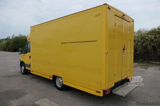 Furgons ar kasti iveco Daily 35 S11 C30C AUTOMATIK KAMERA Regale LUFT DURCHGANG EURO-5 CoC