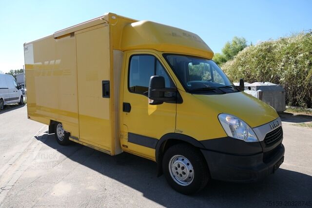 Transporter mit Koffer iveco Daily 35 S11 C30C AUTOMATIK KAMERA Regale LUFT DURCHGANG EURO-5 CoC