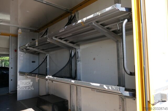 Transporter mit Koffer iveco Daily 35 S11 C30C AUTOMATIK KAMERA Regale LUFT DURCHGANG EURO-5 CoC