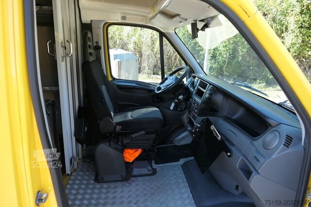 Transporter mit Koffer iveco Daily 35 S11 C30C AUTOMATIK KAMERA Regale LUFT DURCHGANG EURO-5 CoC