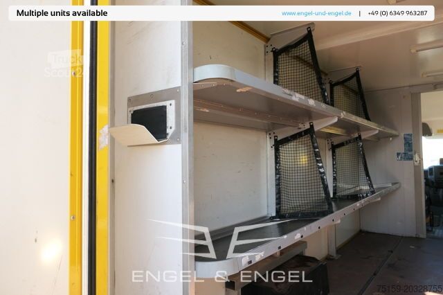 Vrachtwagen met bakwagen mercedes-benz SPRINTER 310 CDI MAXI EURO-5 KOFFER REGALE KAMERA DURCHGANG