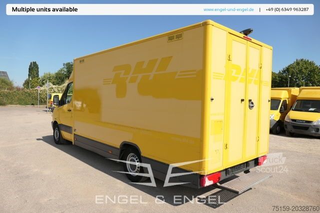 Vrachtwagen met bakwagen mercedes-benz SPRINTER 310 CDI MAXI EURO-5 KOFFER REGALE KAMERA DURCHGANG
