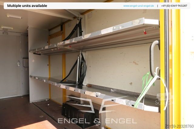 Vrachtwagen met bakwagen mercedes-benz SPRINTER 310 CDI MAXI EURO-5 KOFFER REGALE KAMERA DURCHGANG