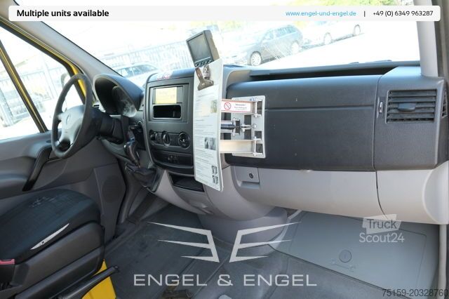 Vrachtwagen met bakwagen mercedes-benz SPRINTER 310 CDI MAXI EURO-5 KOFFER REGALE KAMERA DURCHGANG