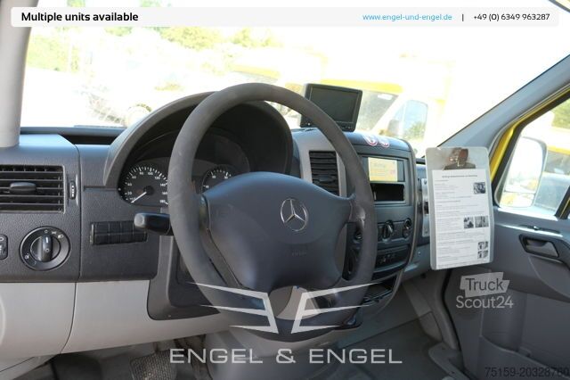 Vrachtwagen met bakwagen mercedes-benz SPRINTER 310 CDI MAXI EURO-5 KOFFER REGALE KAMERA DURCHGANG