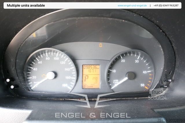 Vrachtwagen met bakwagen mercedes-benz SPRINTER 310 CDI MAXI EURO-5 KOFFER REGALE KAMERA DURCHGANG