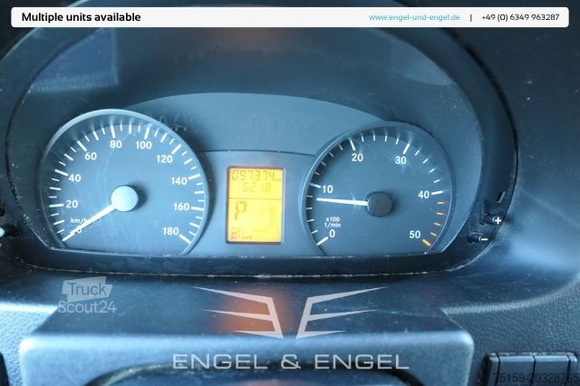 Fourgon tôlé mercedes-benz SPRINTER 310 CDI MAXI EURO-5 KOFFER REGALE KAMERA DURCHGANG